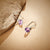 2.00 Carat Amethyst Dangle Earrings in Sterling Silver