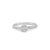 Diamond Geometric Ring in 10K White Gold