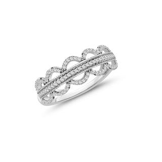 1/5 Carat Diamond Fashion Ring in Sterling Silver