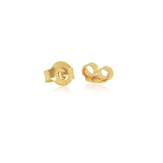 Alternating Flower & Diamond-shaped Glitter Gold Drop Earrings in 9K Yellow Gold