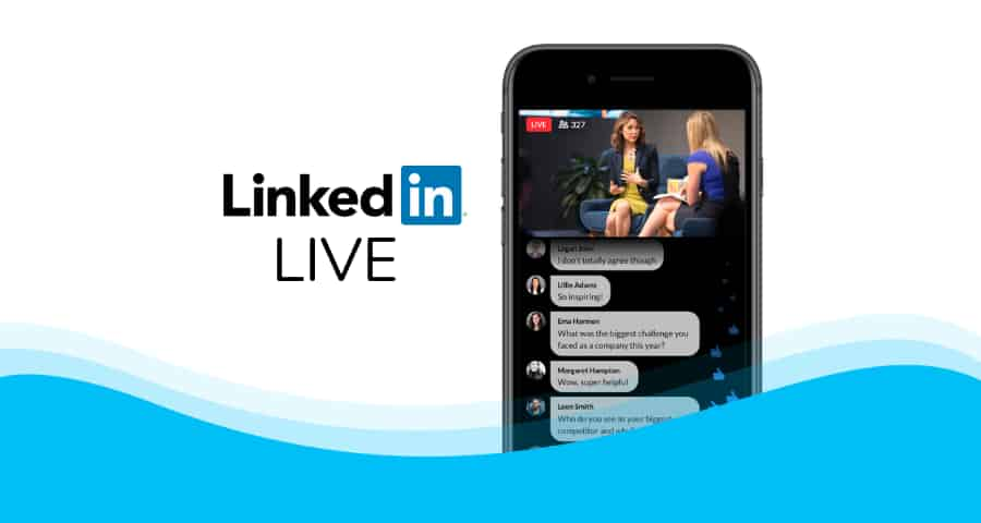 Plate-forme de diffusion en direct de Linkedin